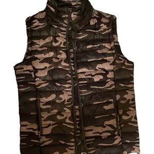 waterproof men’s camo vest